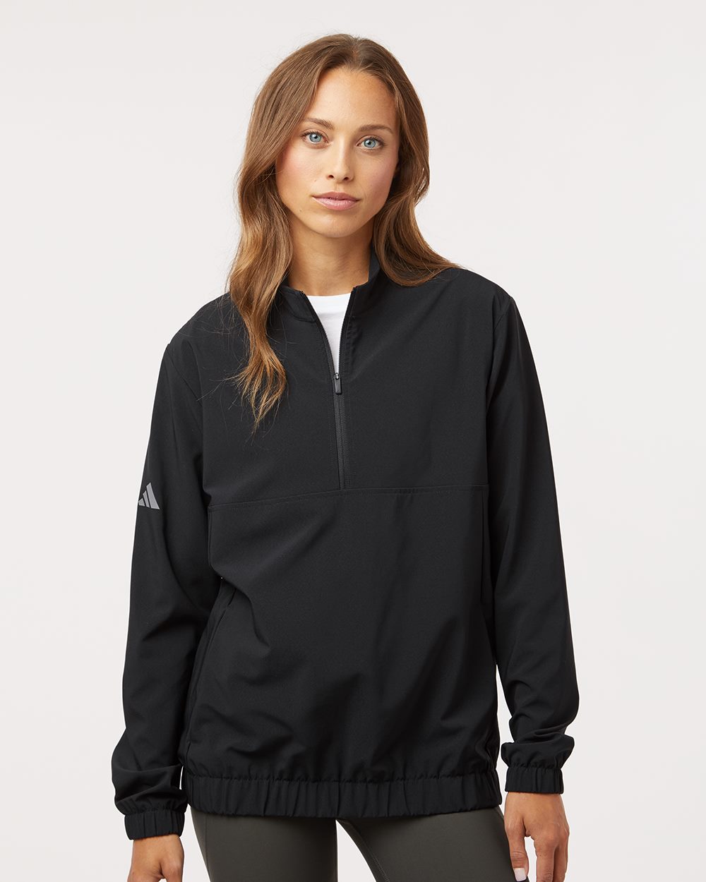 Women's Stretch Woven Half-Zip Pullover - A706 5