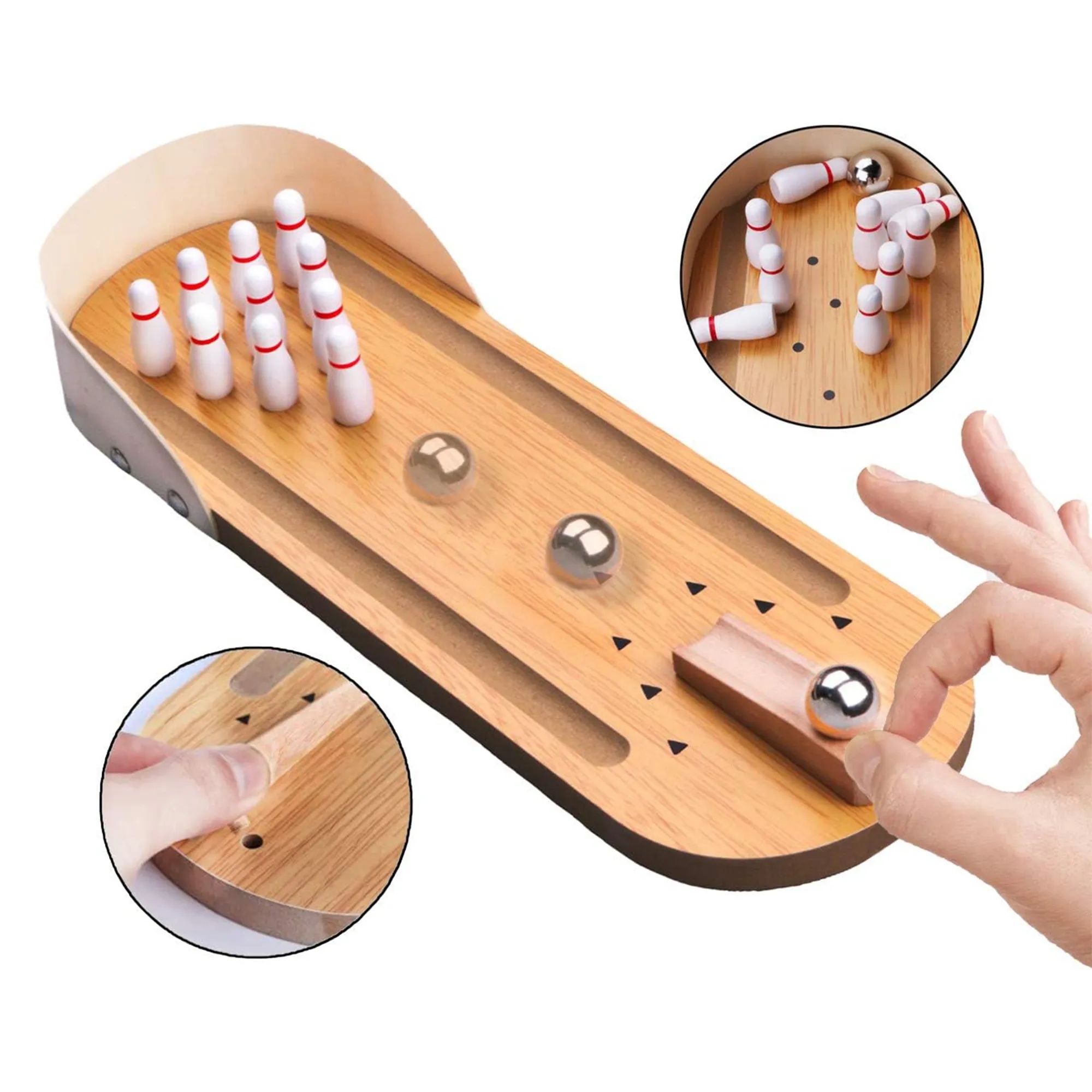 Desktop Bowling Game Set 4