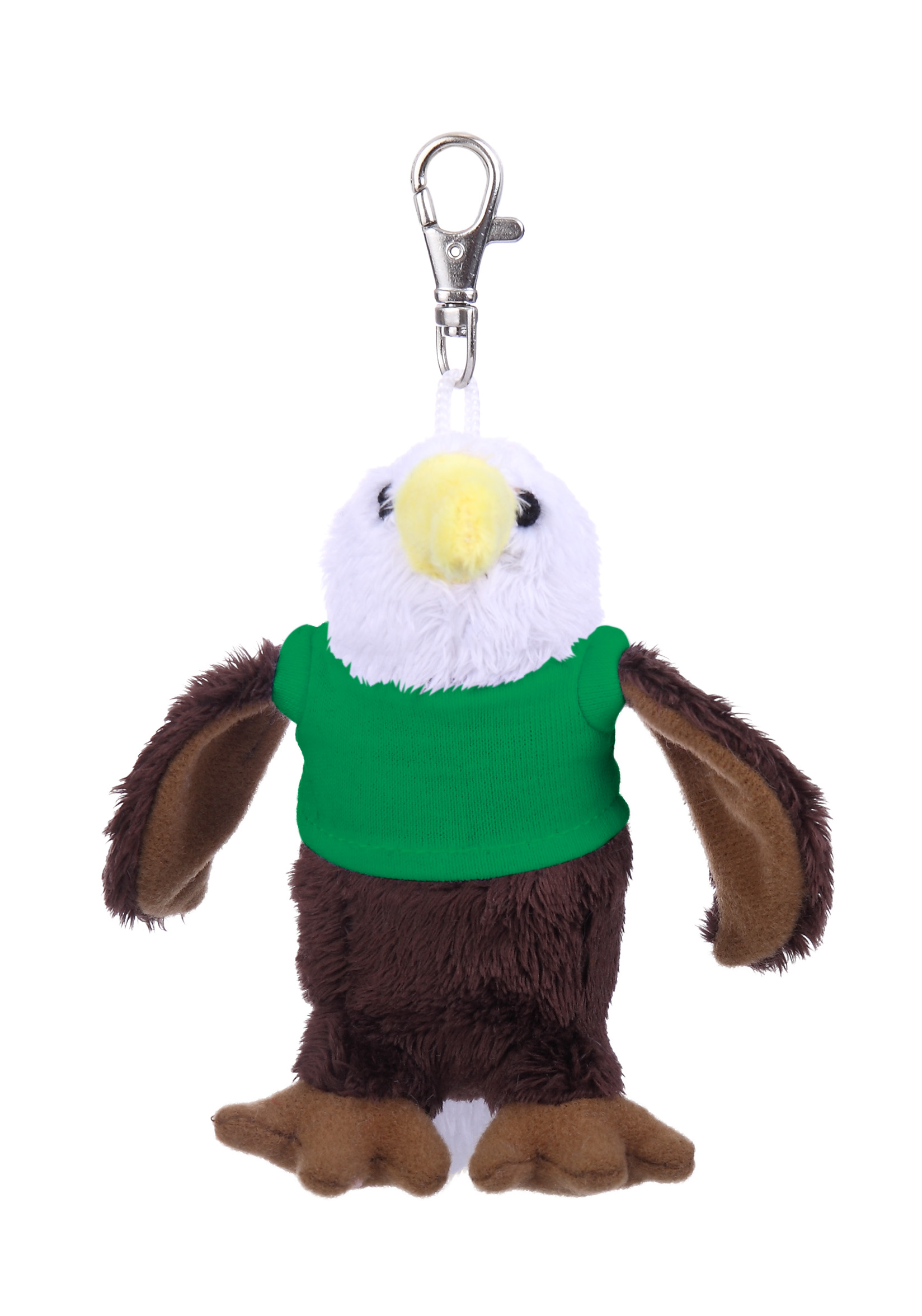 Soft Plush Eagle Keychain with Tee 9