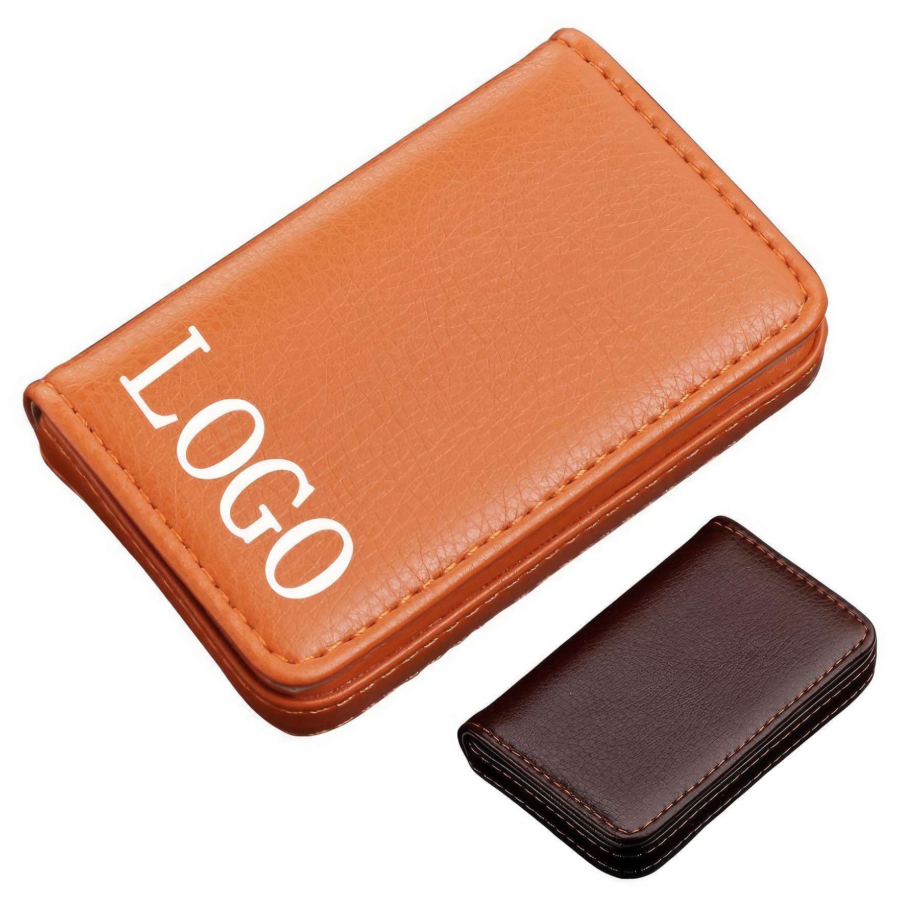 Business Style PU Leather Name Card Box 3