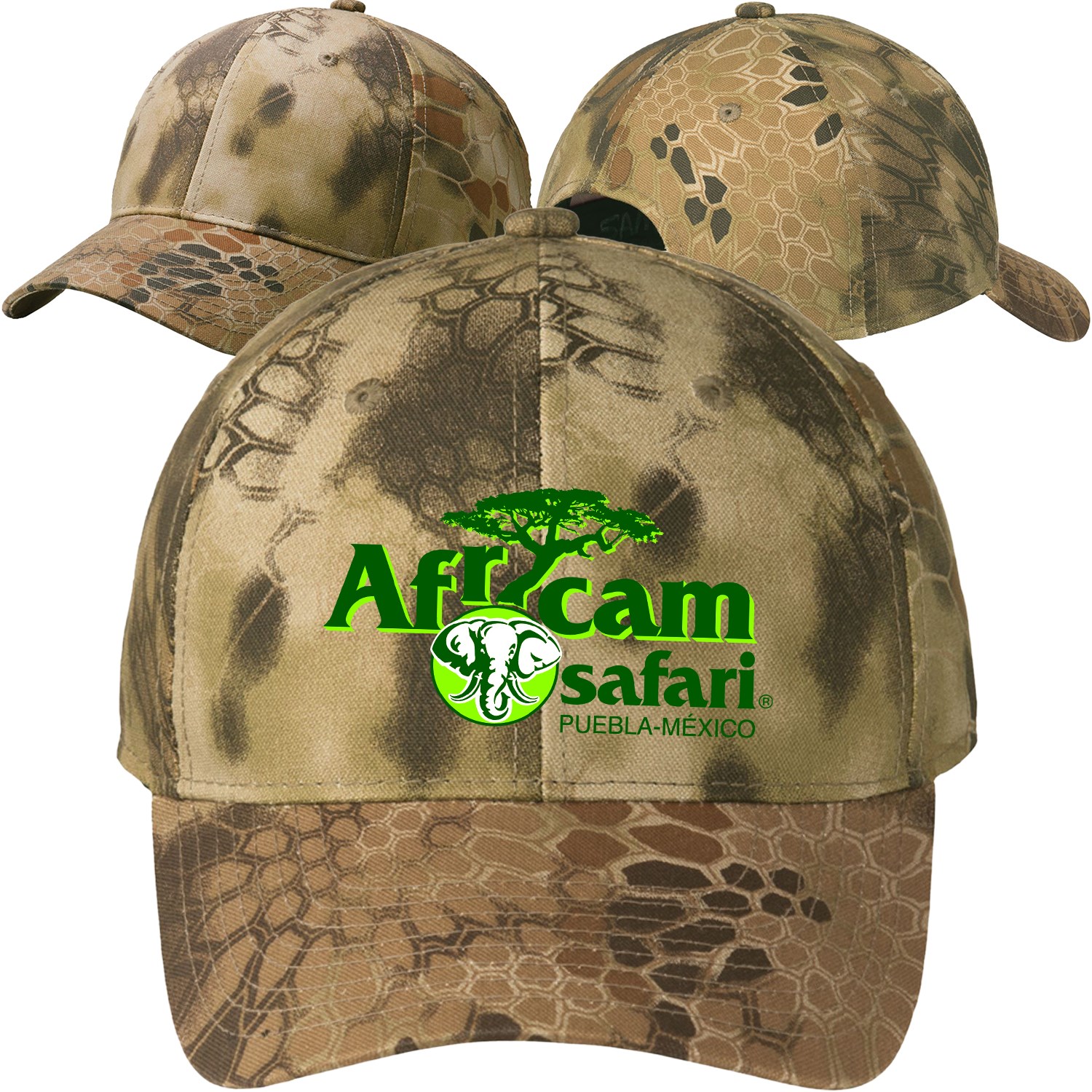 Port Authority® Structured Camouflage Caps w/ Custom Logo 1