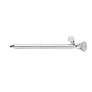 Diamond Top Pearl Pendant Metal Pen 9