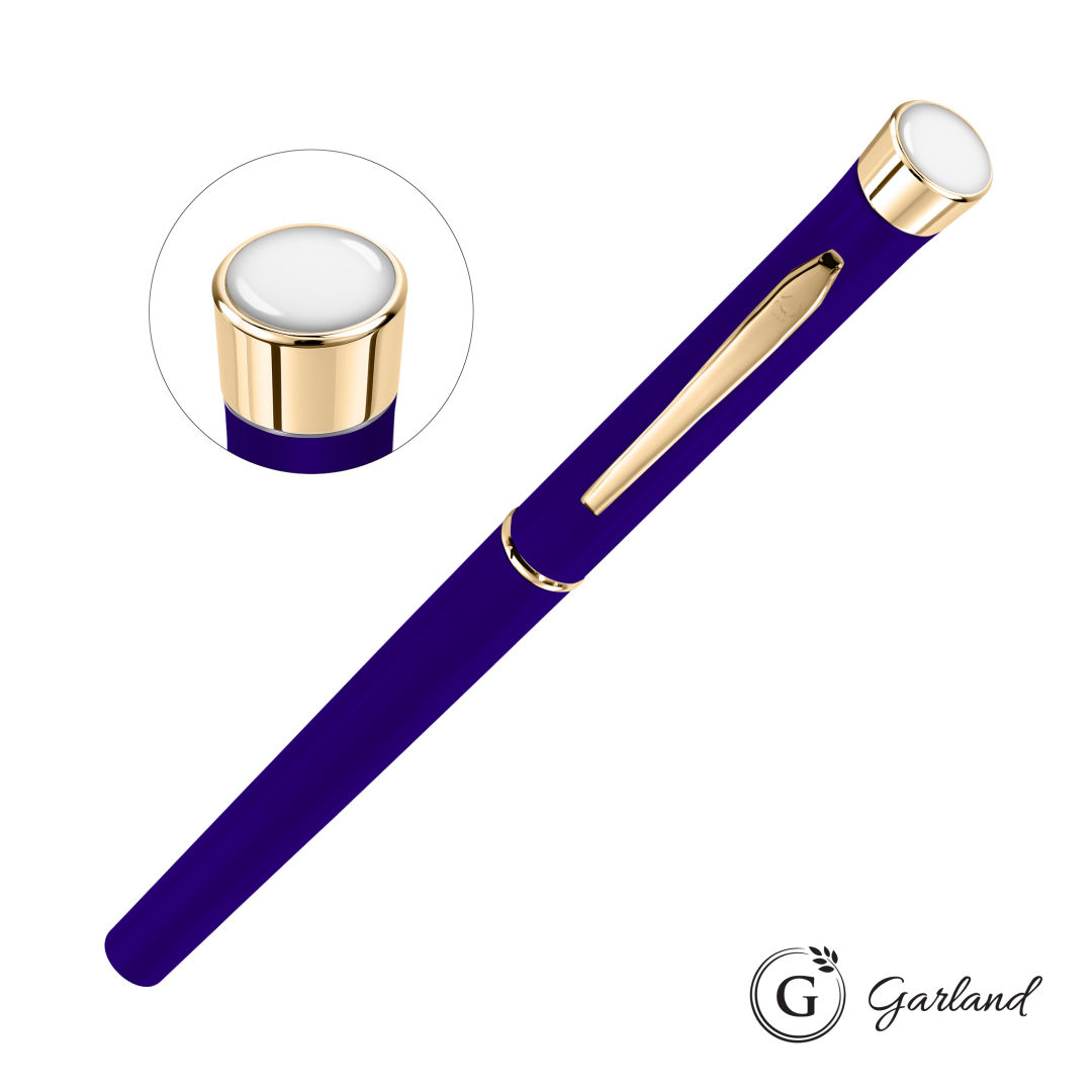 Garland® Color Matte Custom Rollerball Pen - Gold 10