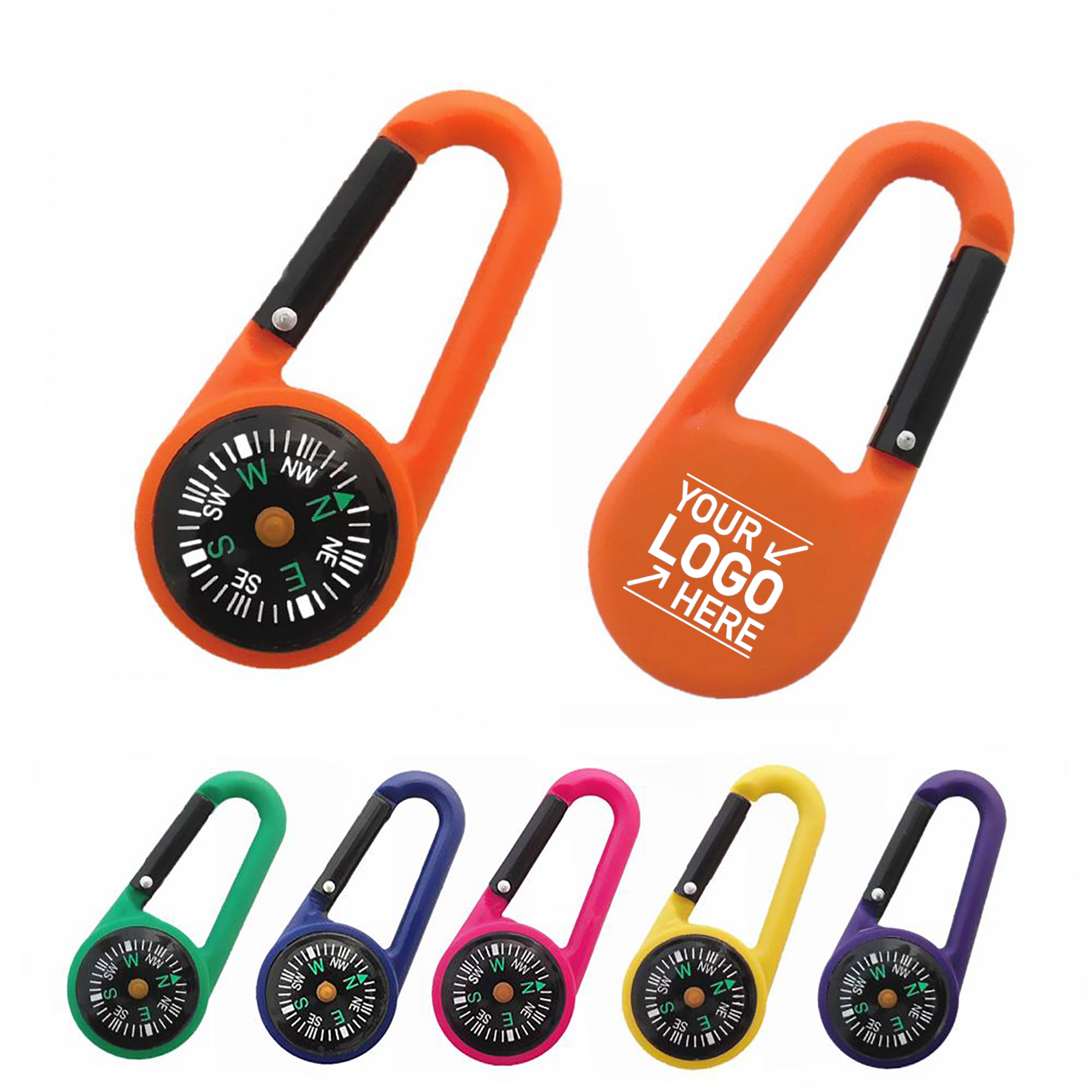 Mountaineering Buckle Compass Hanging Hook 2