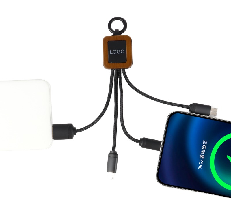 6 inch Eco-friendly LED Multifunction Charging Cable 3