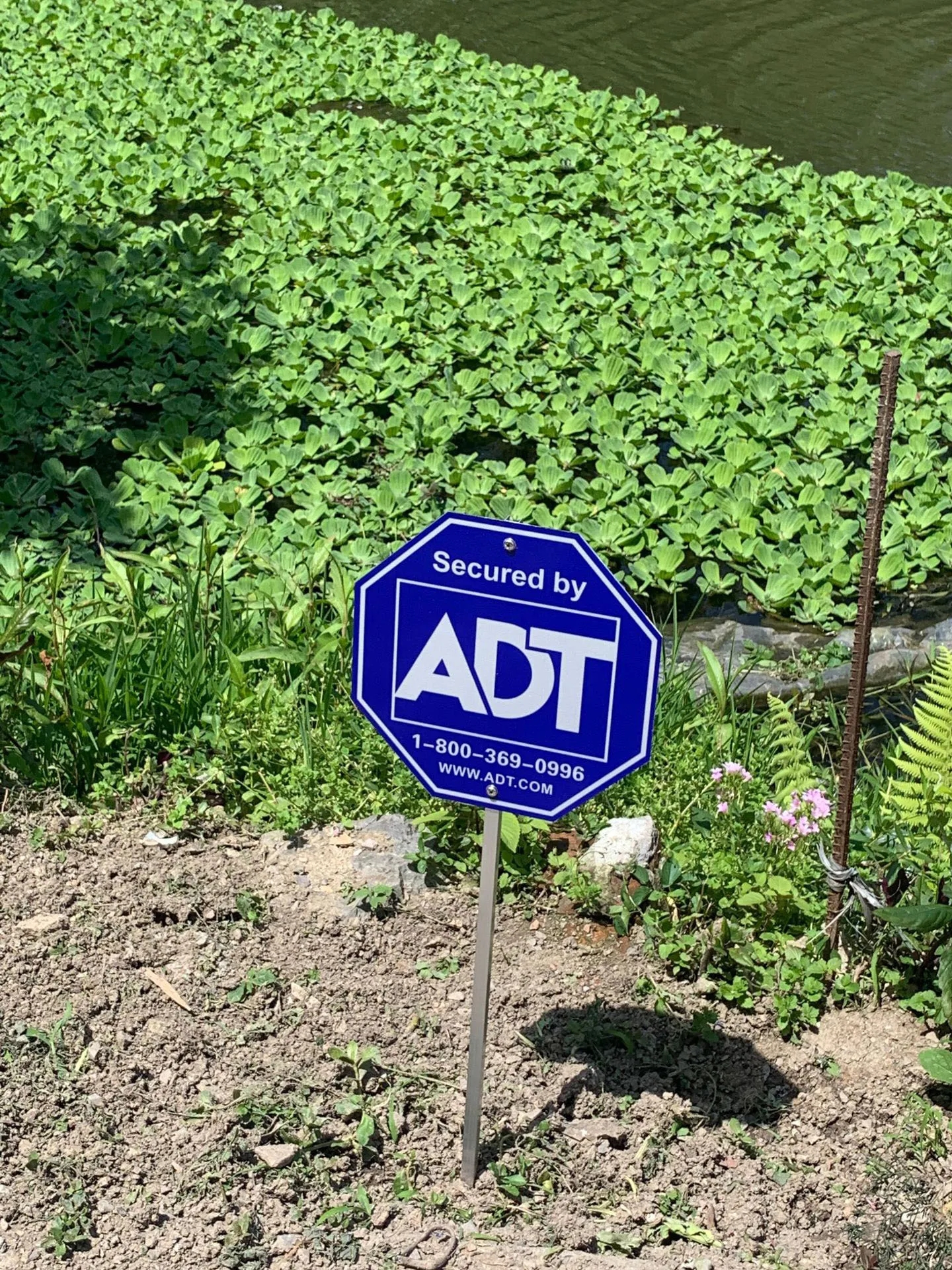Aluminum Custom Warning Sign with Stake 4