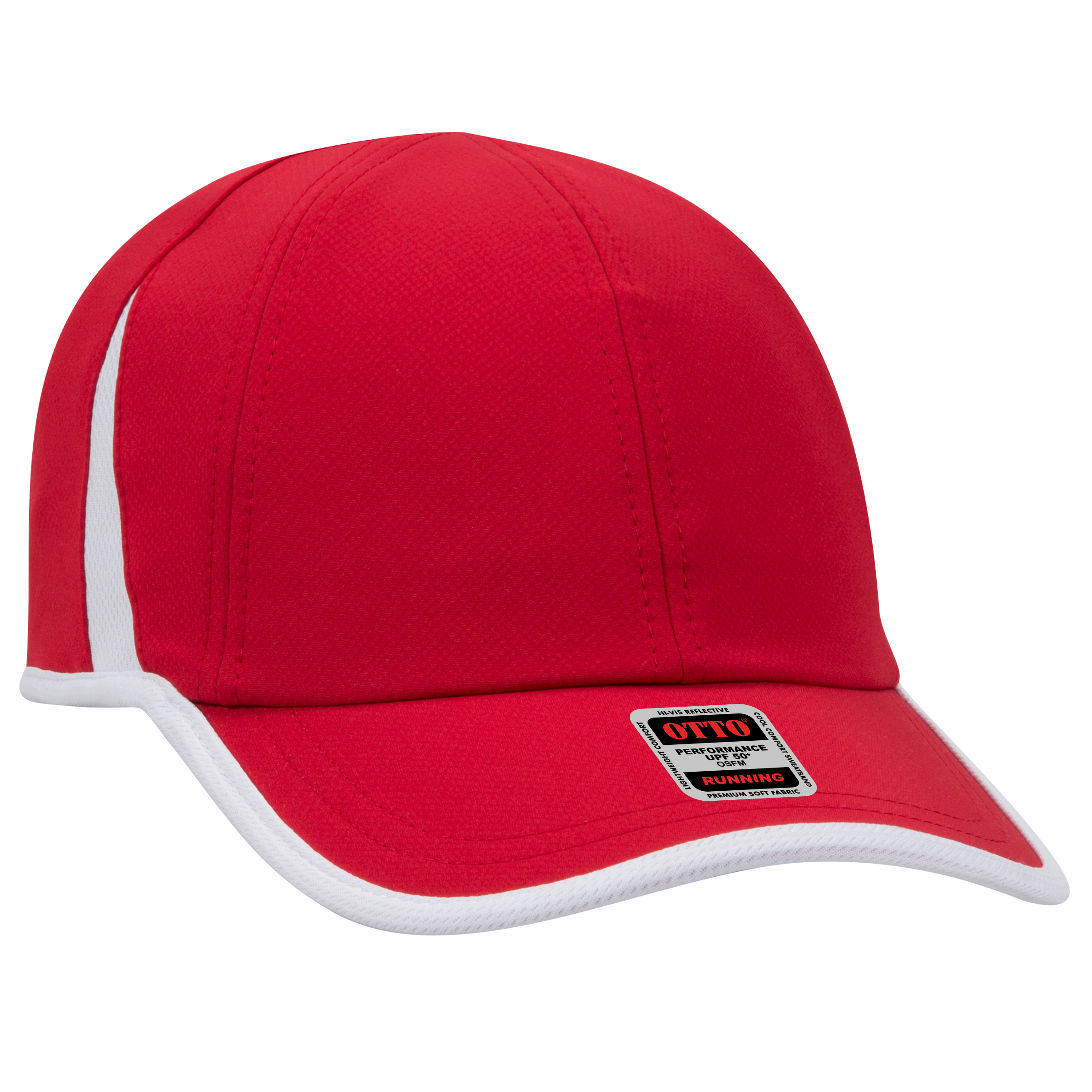 OTTO CAP® UPF 50+ 6 Panel Running Hat 23