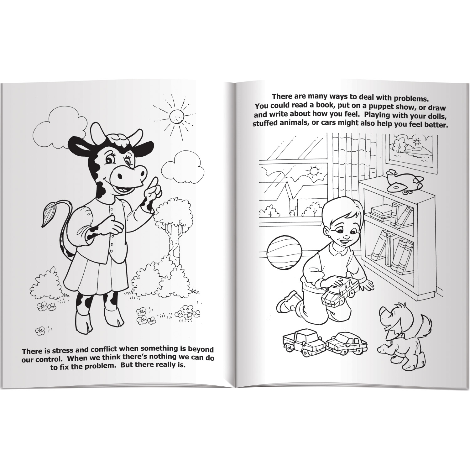 Coloring Book - Stress and Conflict 3