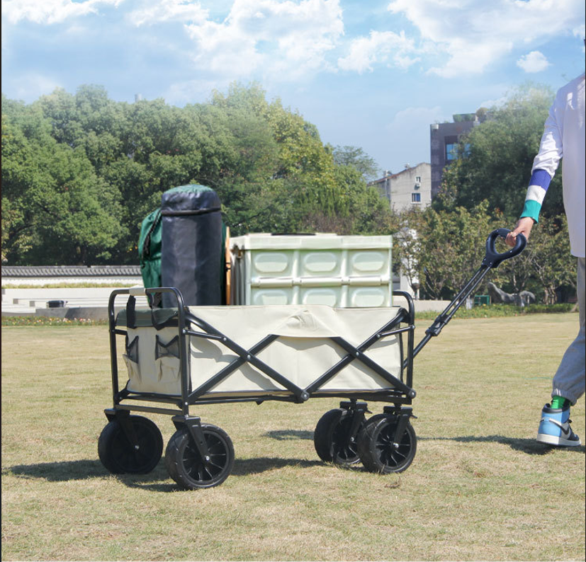 Collapsible Wagons Cart with Cover 2