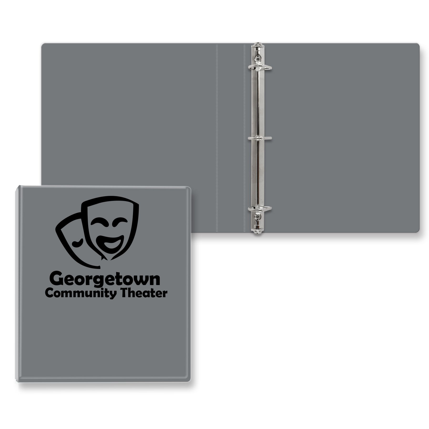 1" Express Angle D Ring Binder 3
