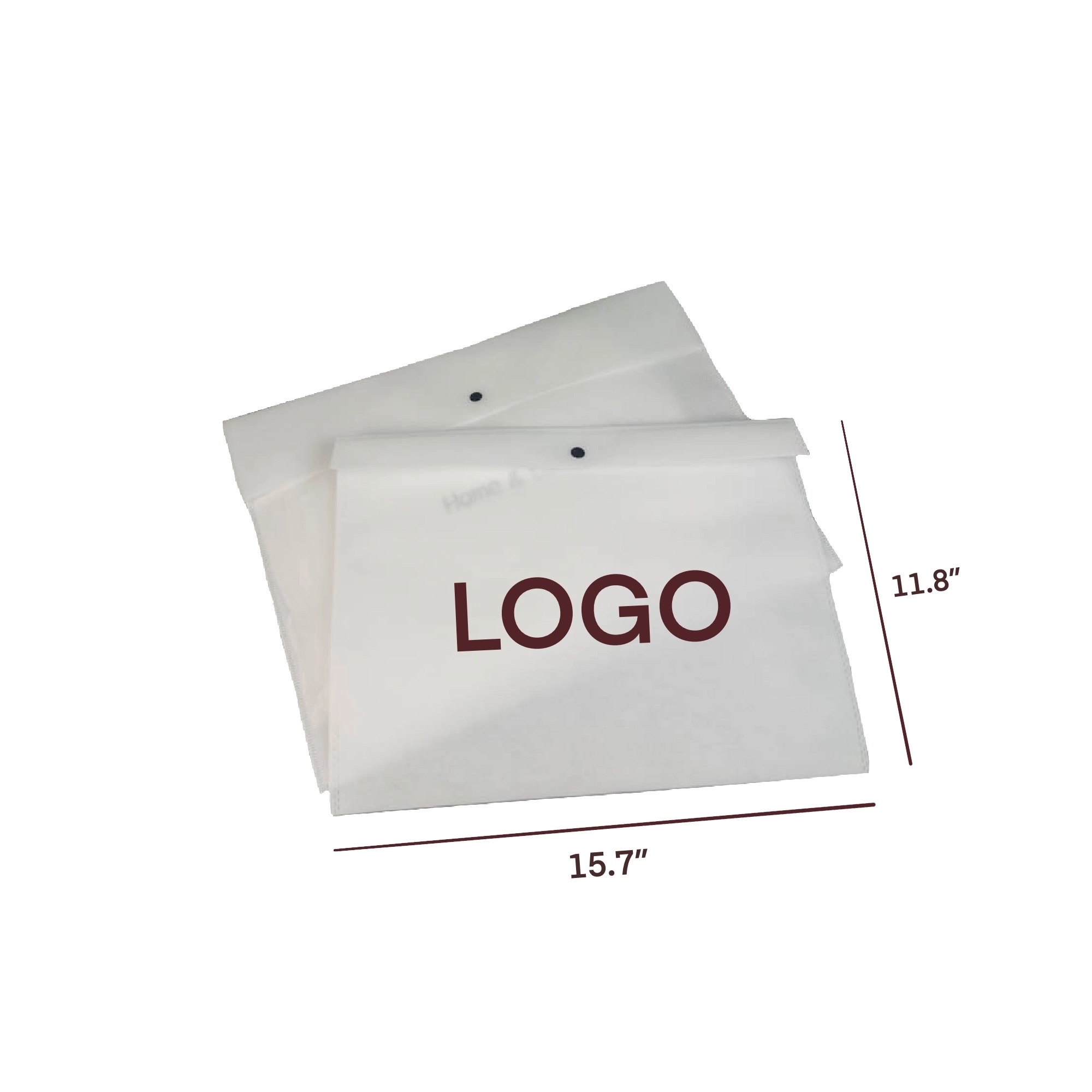 Portable Travel Non Woven Cloth Storage Bag MOQ 100PCS 5