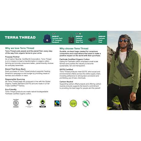 Terra Thread Fairtrade Executuive Work Tote 83