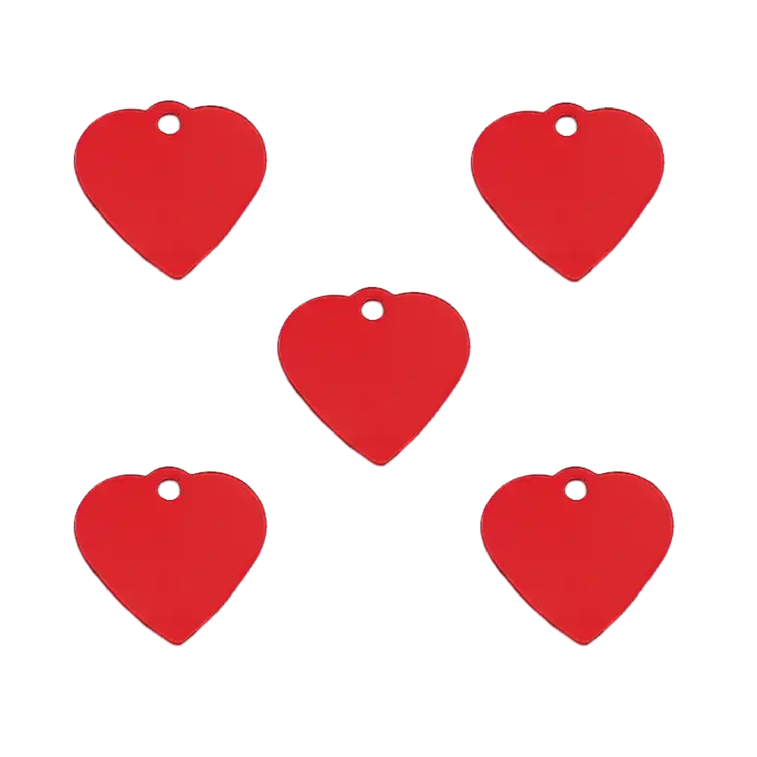 Heart Shape Aluminum Pet Tag 2