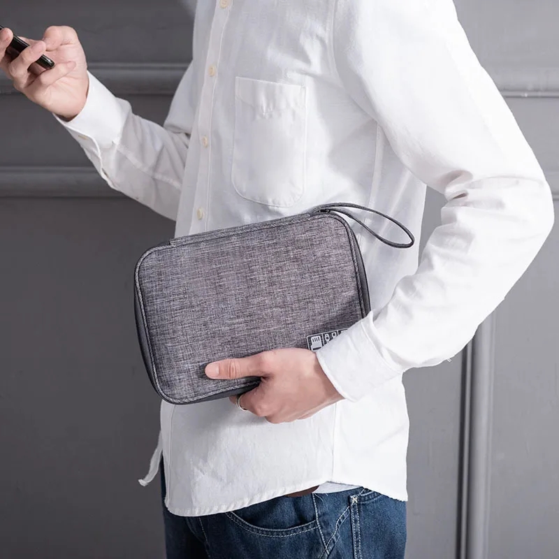 Multifunctional Electronic Accessories Storage Bag 12