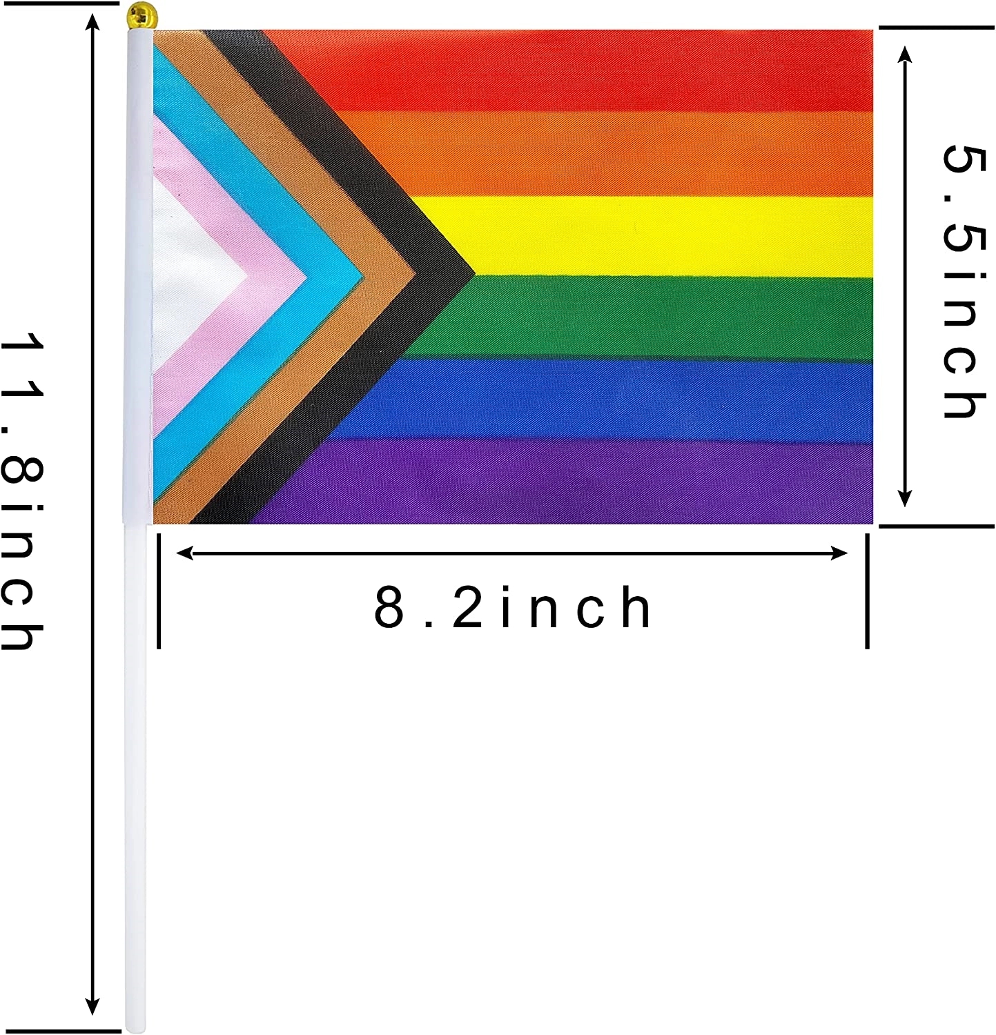 Rainbow Pride Flag Bunting Decorations Supplies For Parades 10