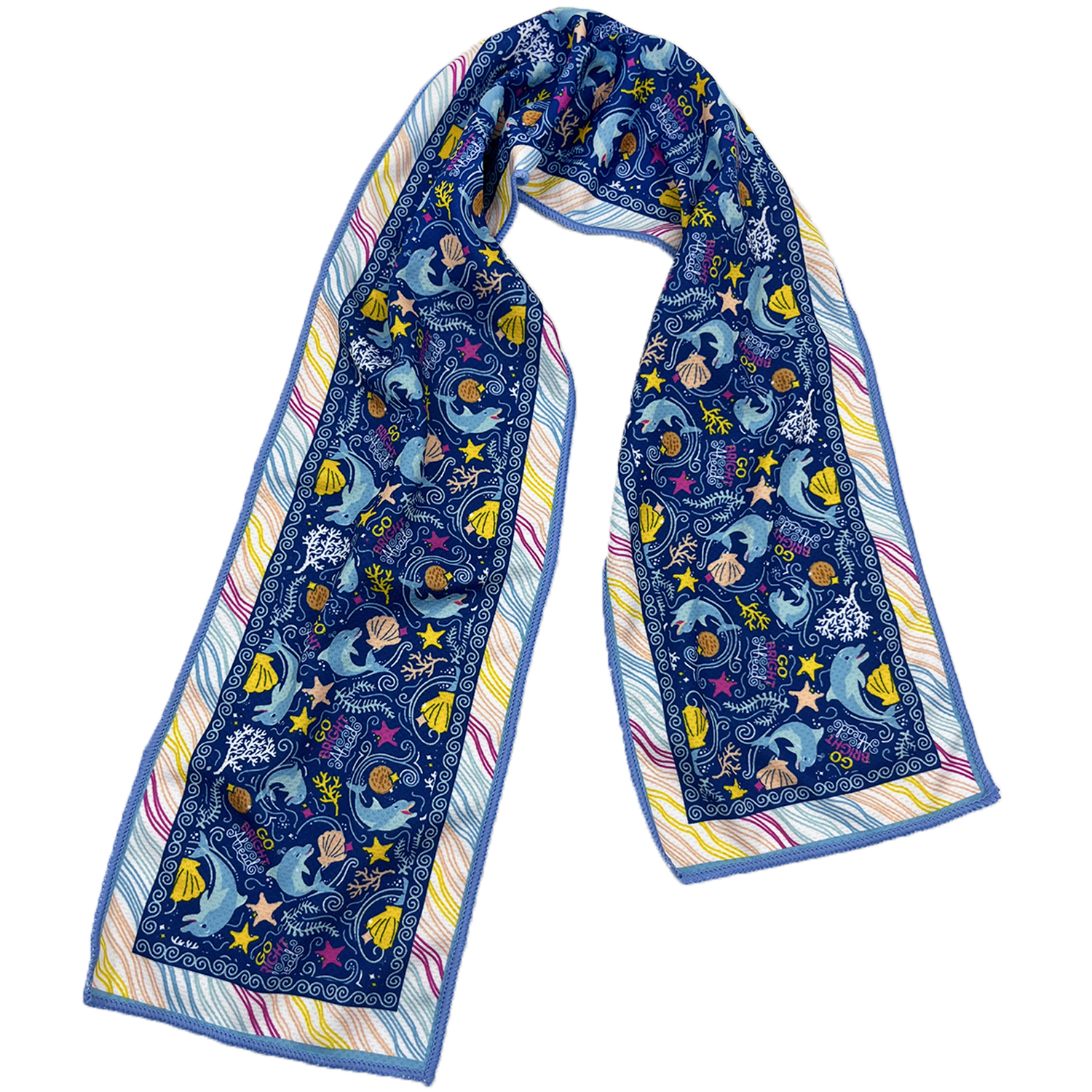 Cool Sensation Nylon 6 Towel Full Color - 36" x 6" 1