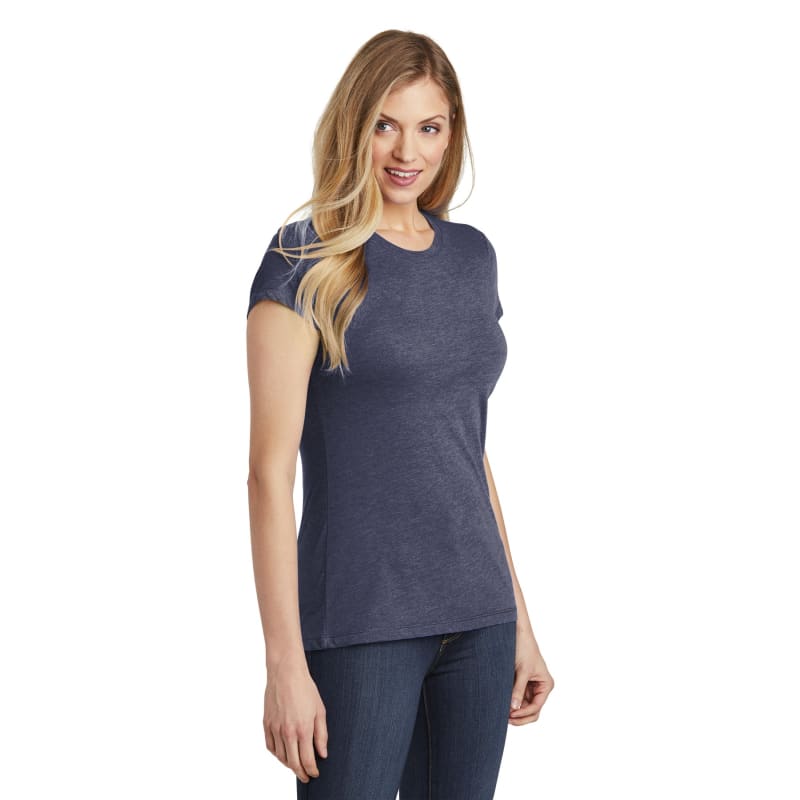 District Women's Fitted Perfect Tri Tee. 14
