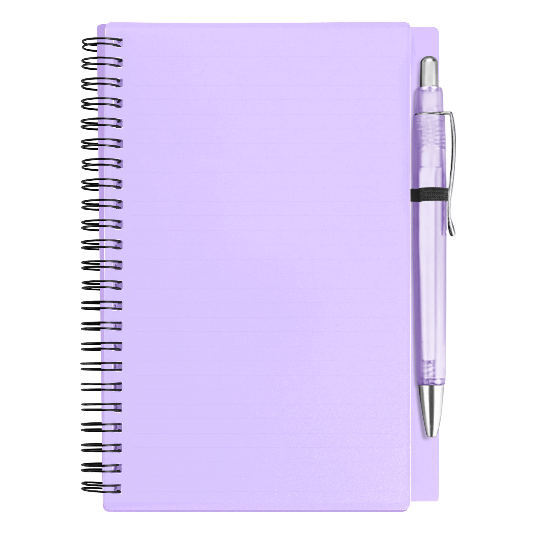 Spiral Notebook with Pen 8