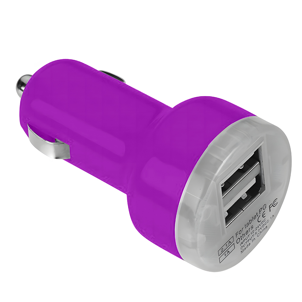 Dual USB Mini Car Charger 3