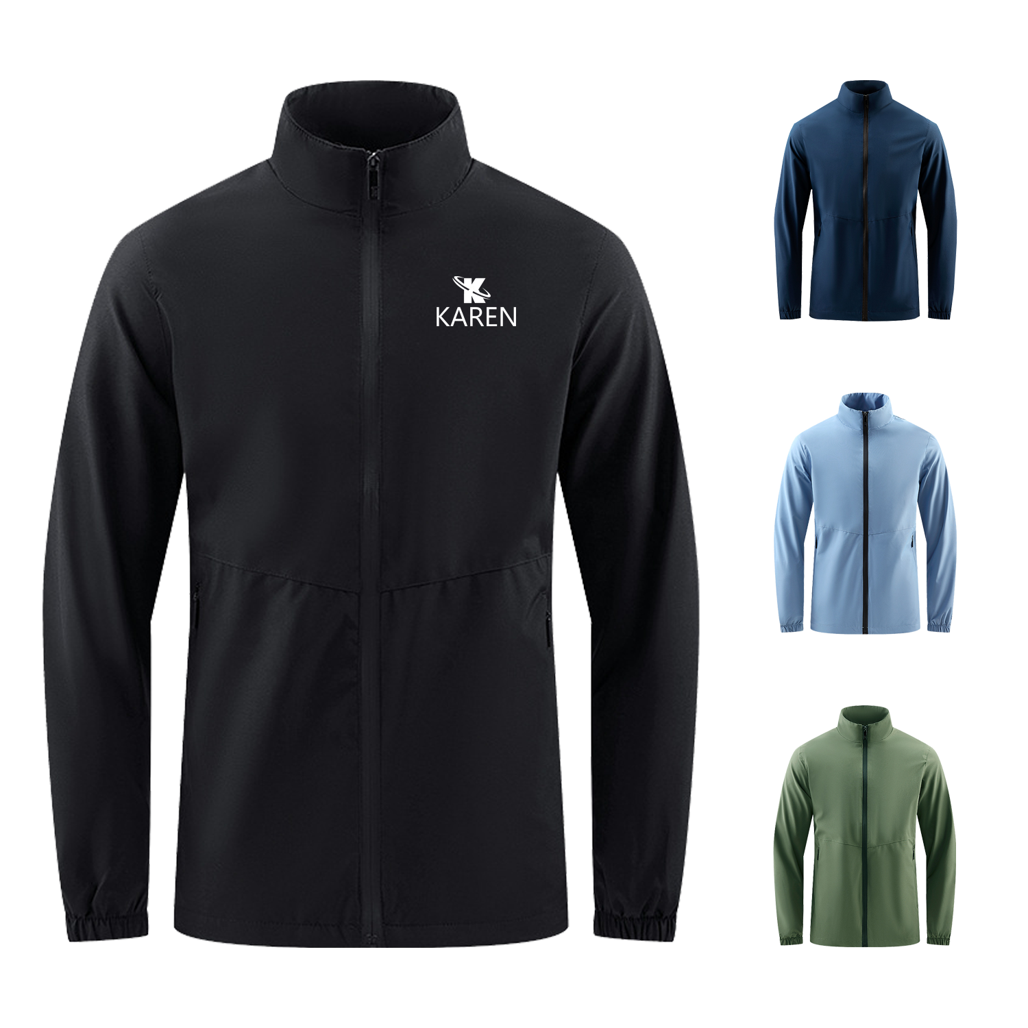Men's Insulated Front-Zip Jacket 1