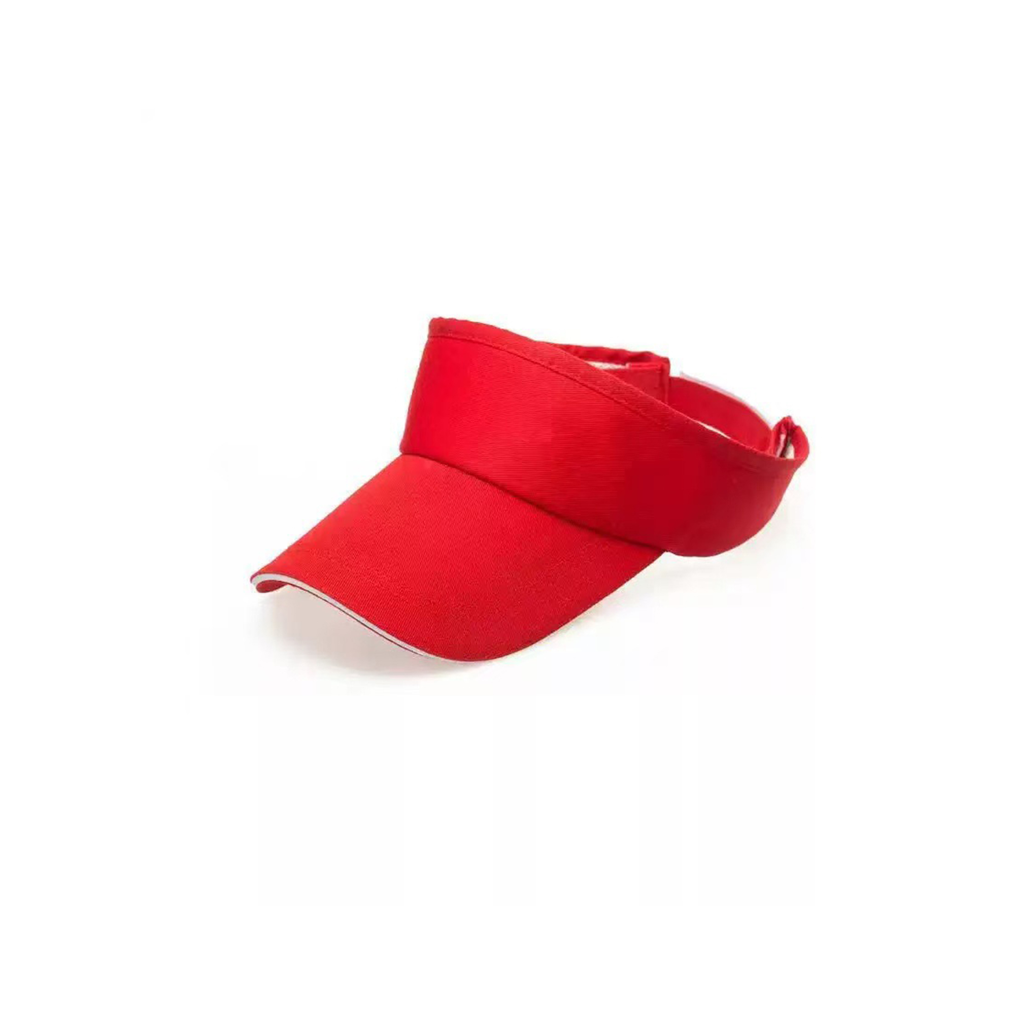 Cotton Sun Visor With Extended Brim 23.6" Diameter 8