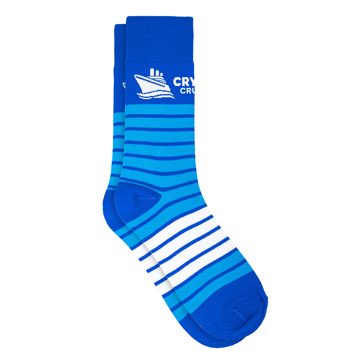 Two Color Stripes Simpler Socks