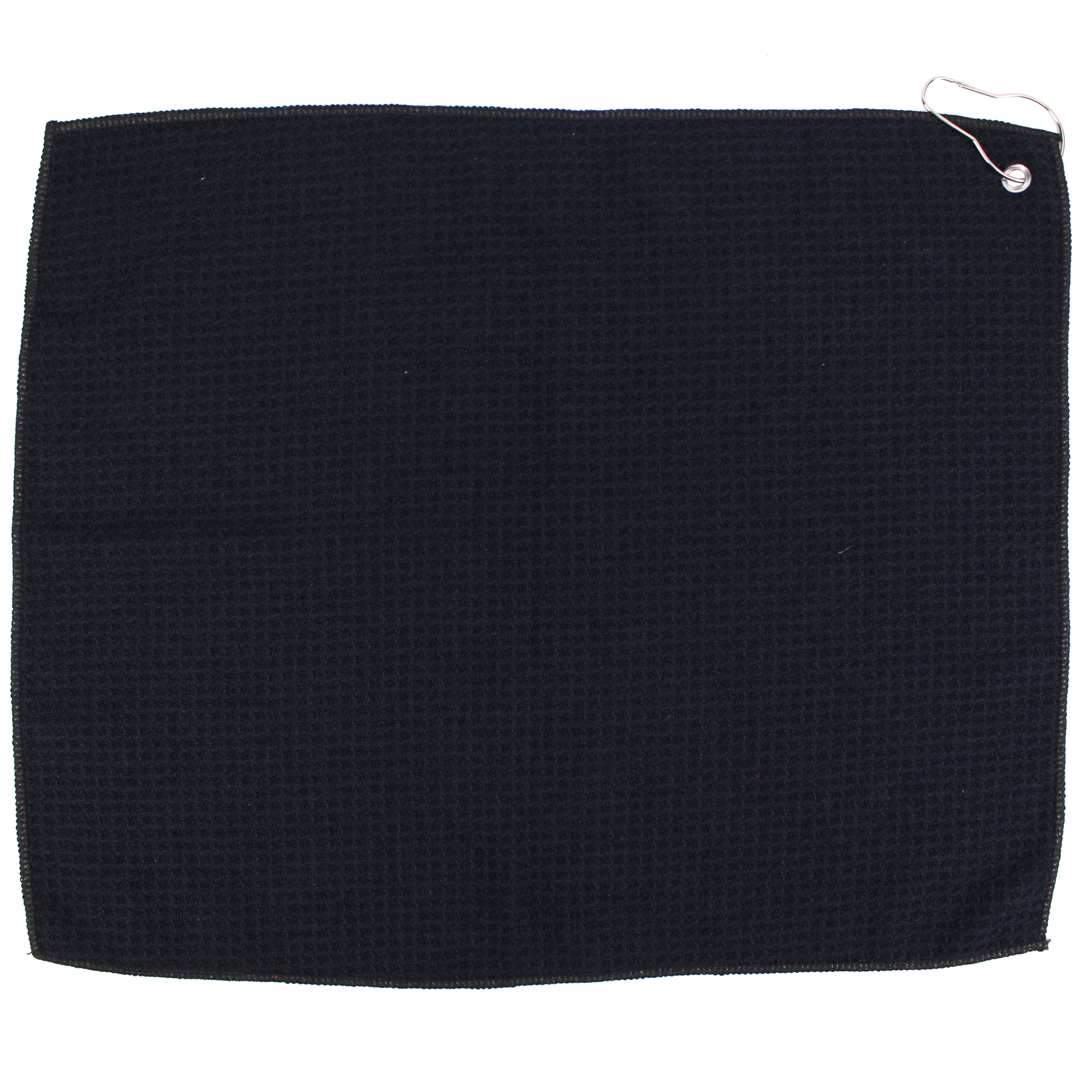 15" X 18" RPET Waffle Golf Towel with Hook & Grommet 3