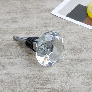Stylish Diamond Ball Shaped Wine Cork Bottle Stopper 3