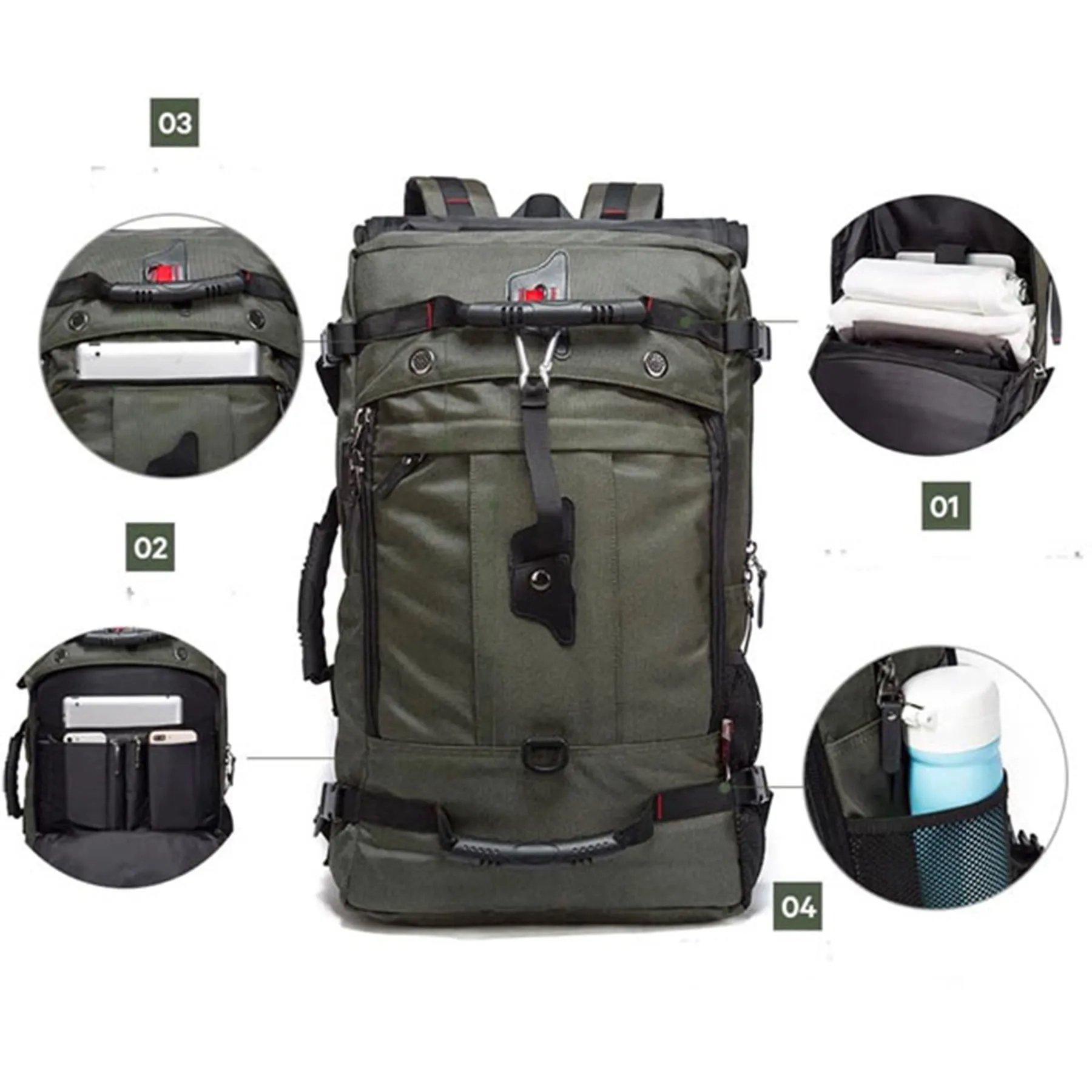 Oxford New Multifunctional Hiking And Mountaineering Bag 5