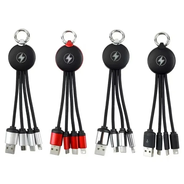 Metallic Light-Up Logo Charging Cable 9
