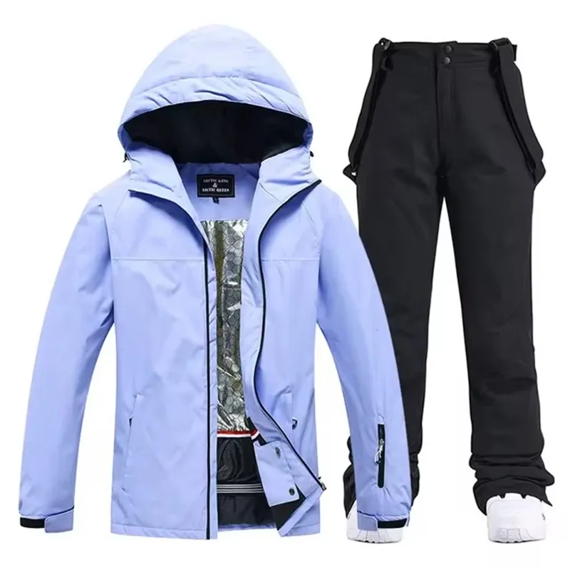 Waterproof Ski Suit Sets for Men and Women 5