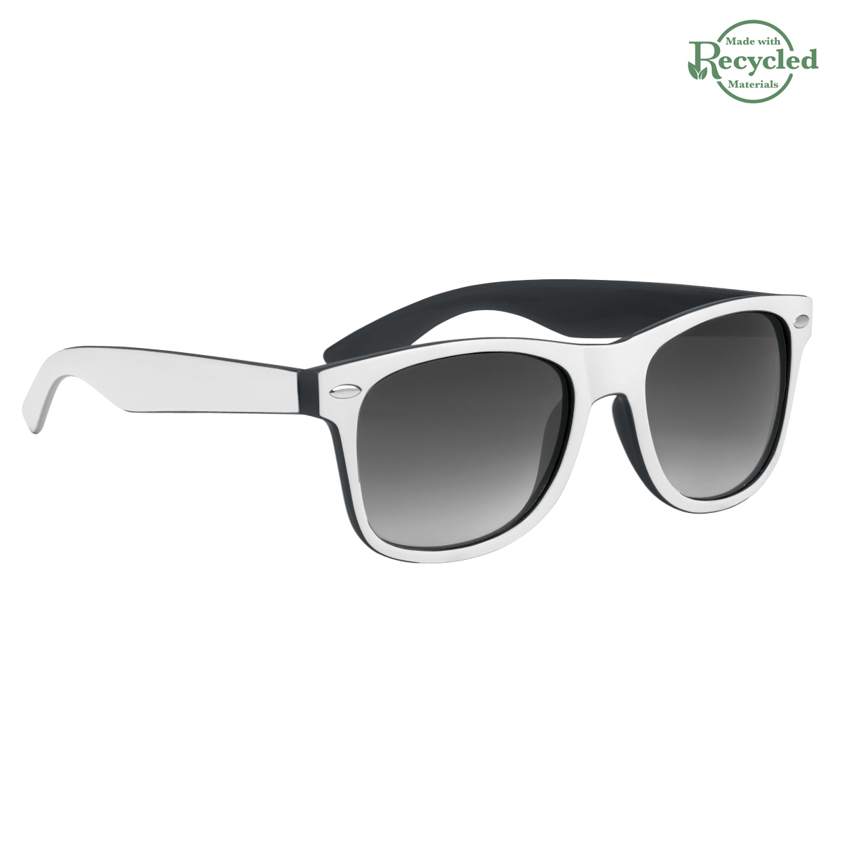 Two-Tone Malibu Sunglasses 55