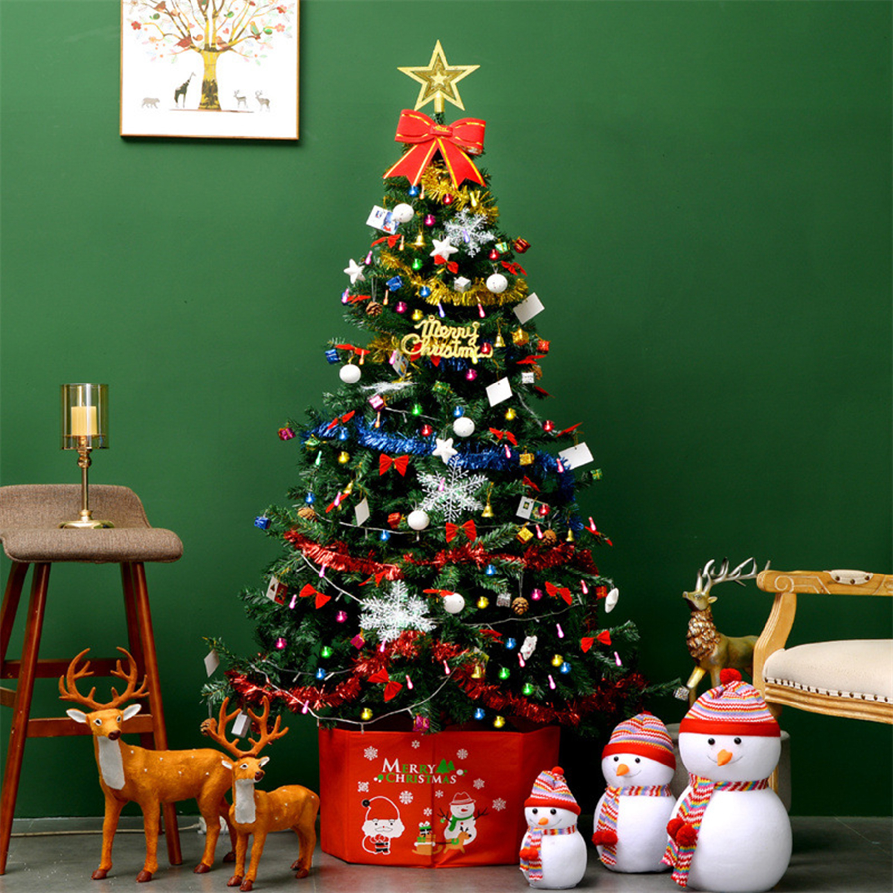 Colorful Artificial Christmas Tree 2