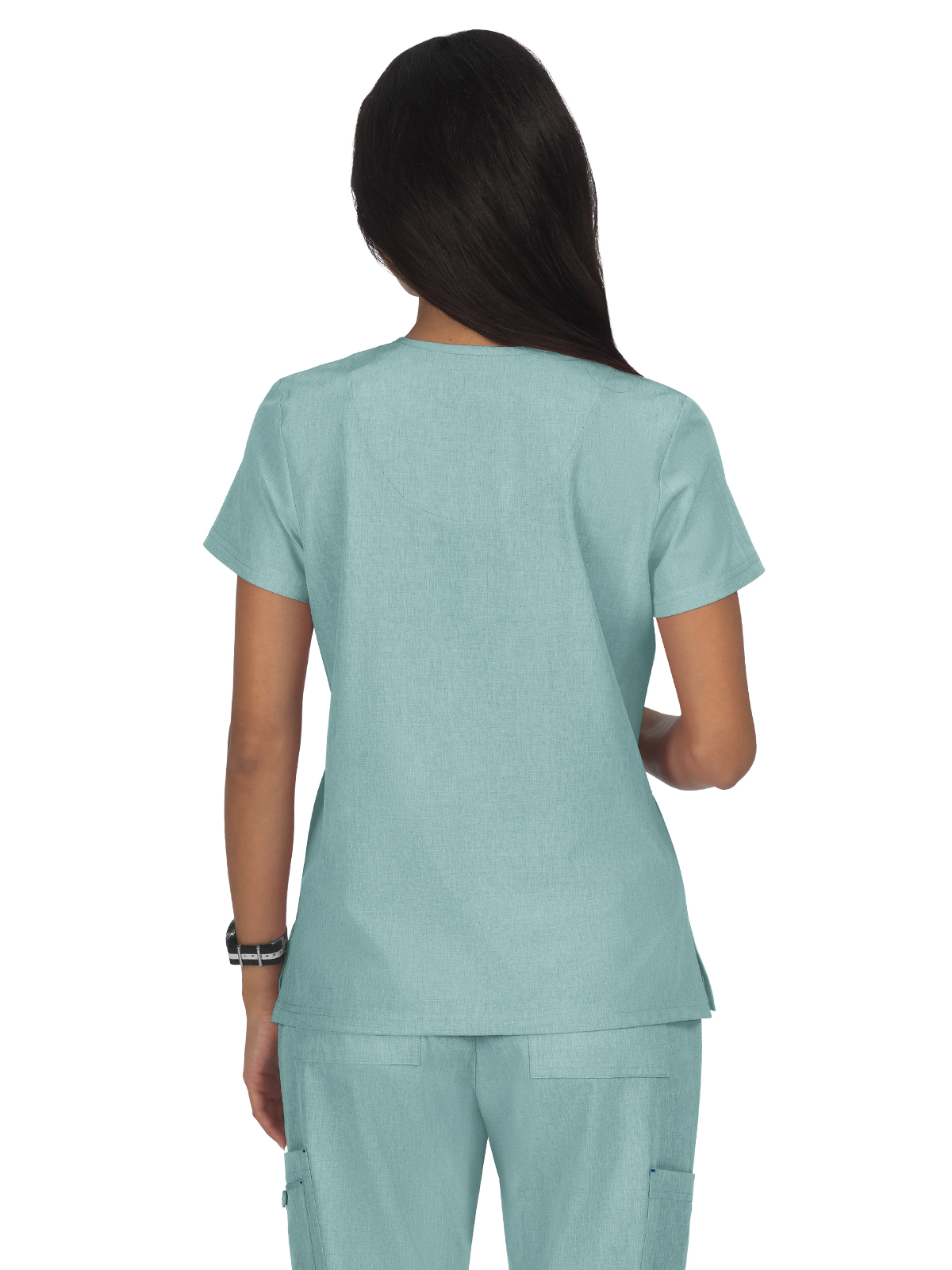 koi - Basics - Women's Four-Pocket Stretch V-Neck Becca Top 20