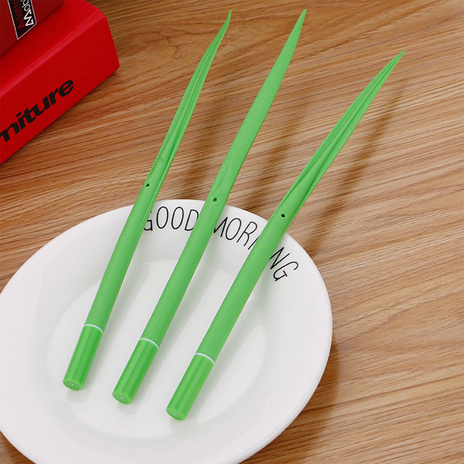 Student Gift Office Grass Neutral Pen 6