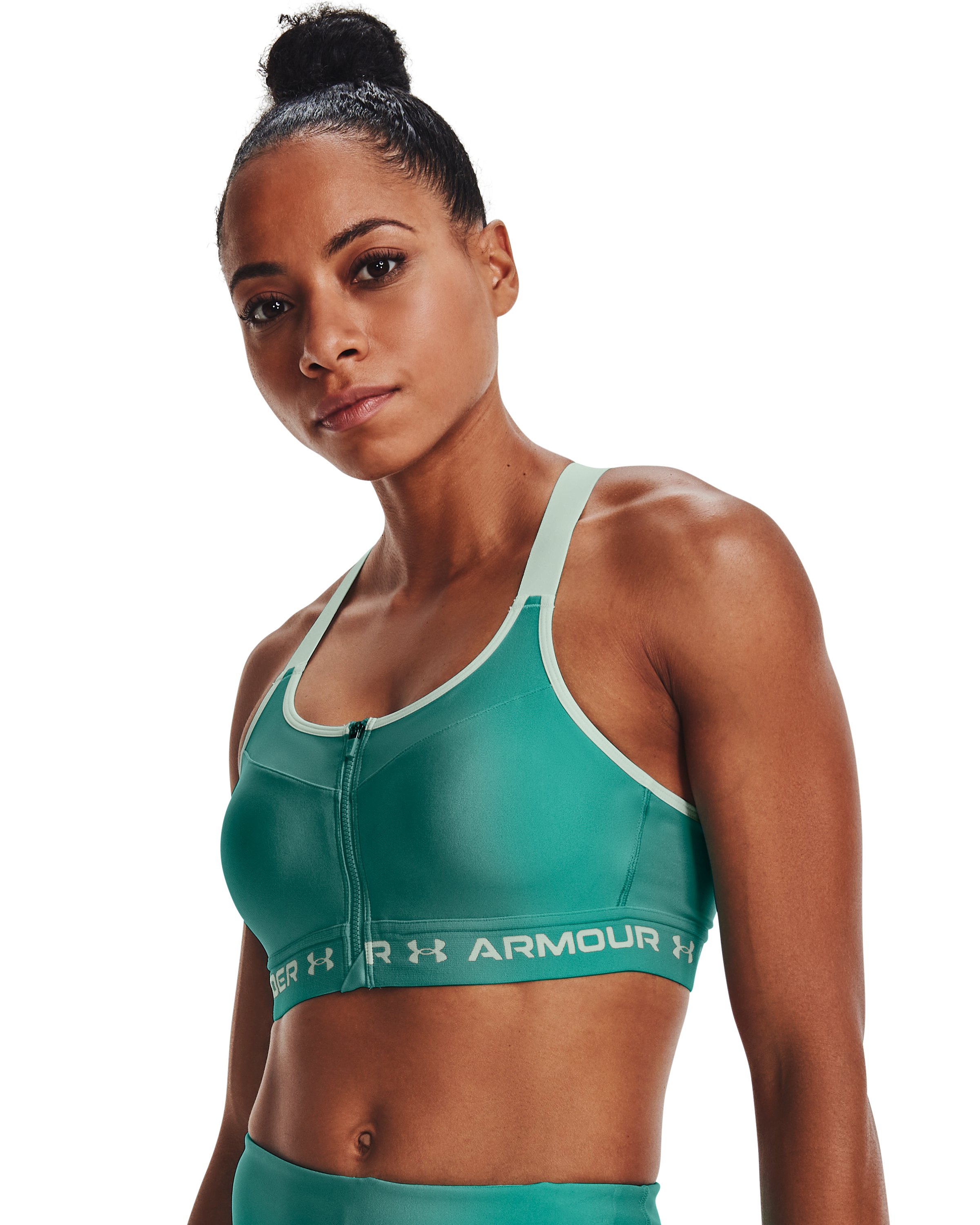 Armour High Crossback Zip Women's Sports Bra 2