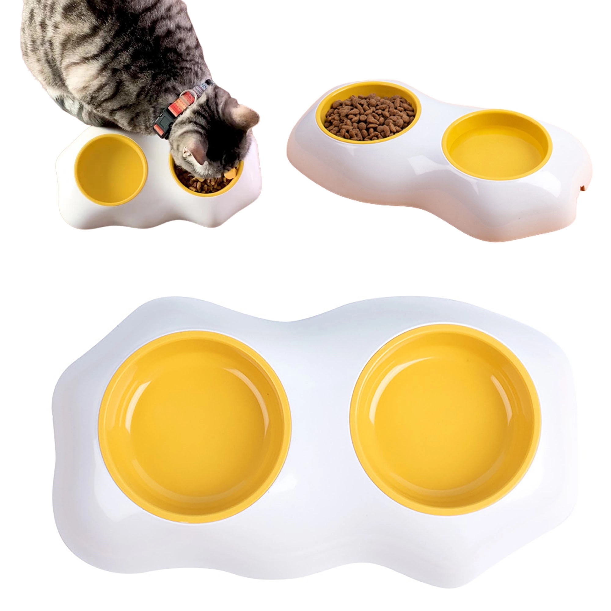 Double Dog Bowl for Water and Food 2