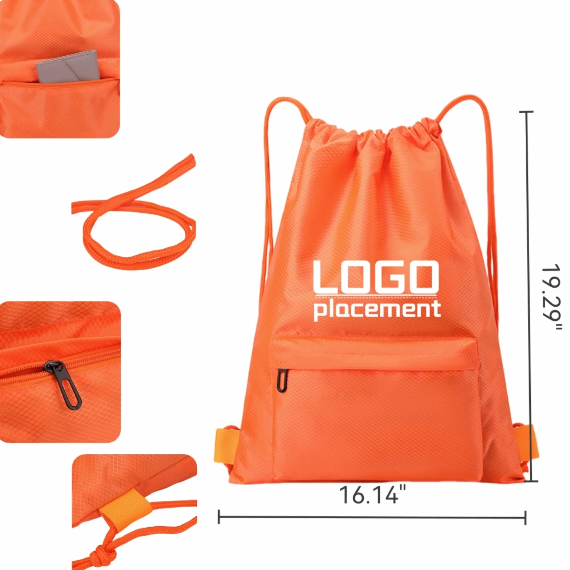 Waterproof Drawstring Backpack 4