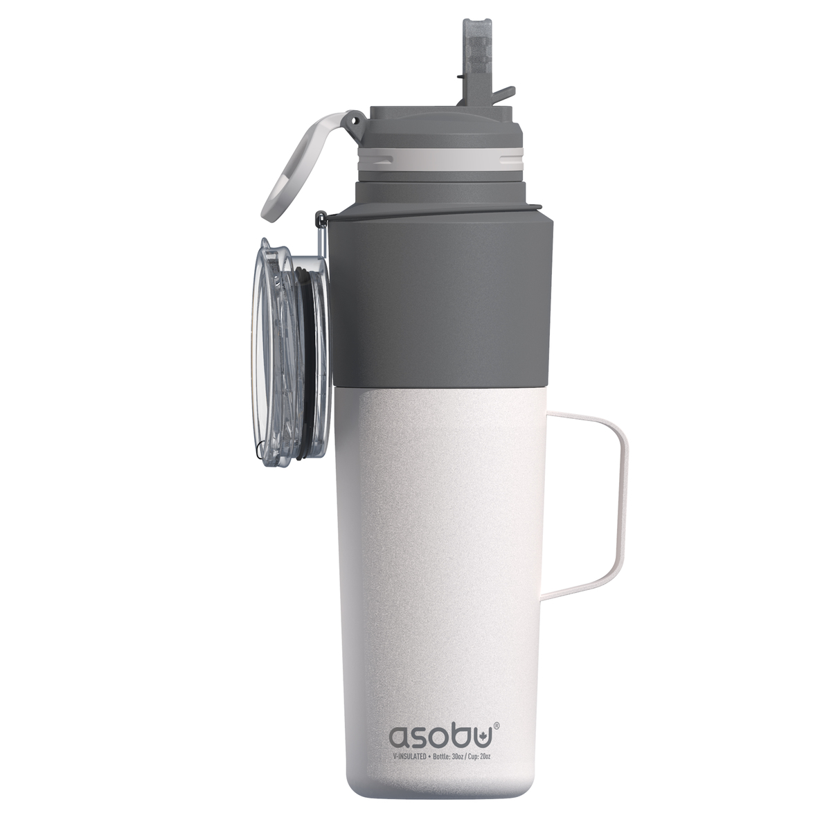 Asobu 30 Oz. Water Bottle & Travel Mug Twin Pack 7