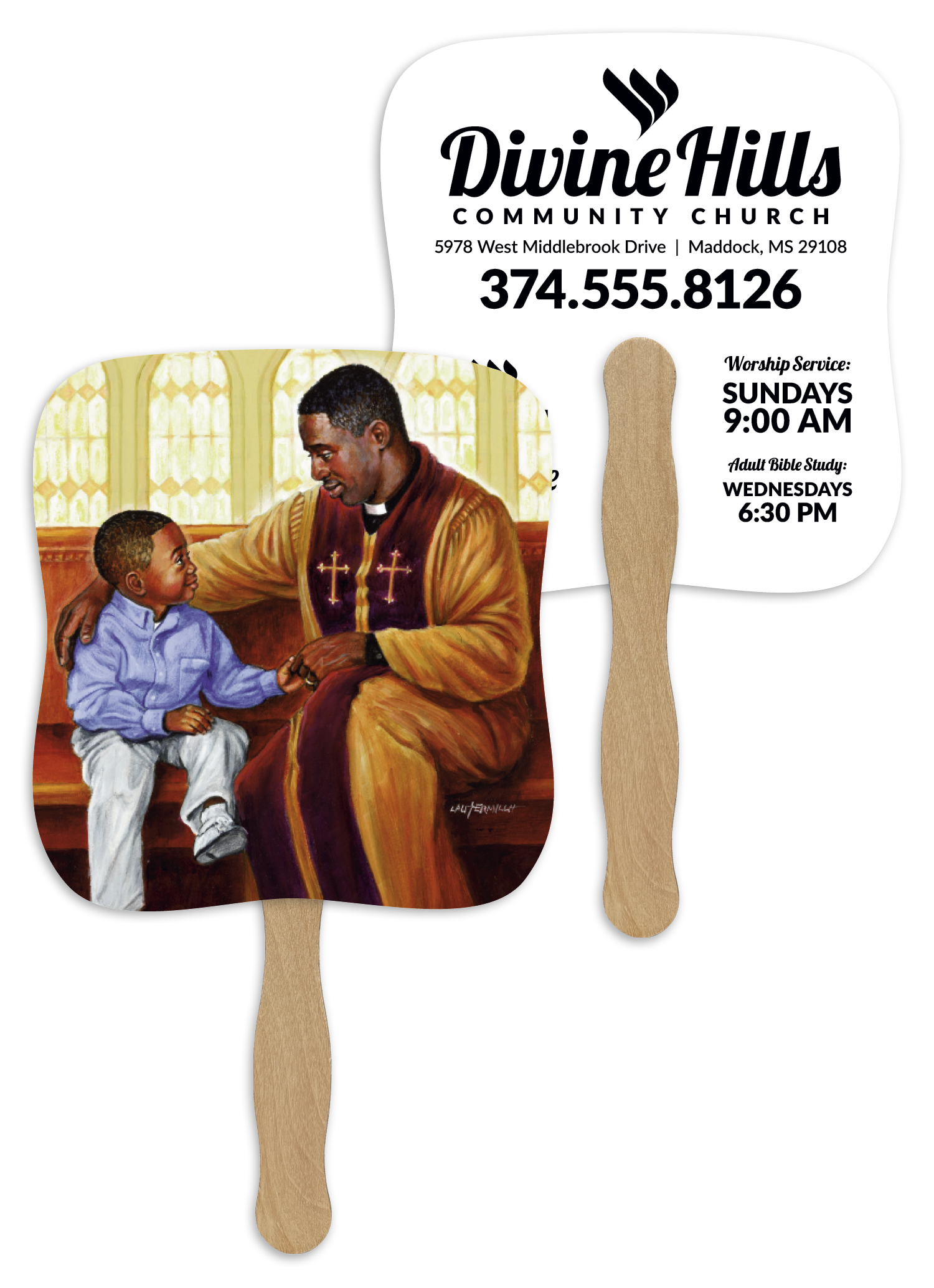 Skinner & Kennedy® Spiritual Guidance - Pictorial Fan 10