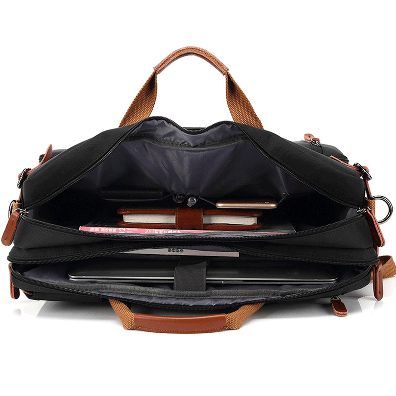 15.6 inch Polyester Laptop Briefcase messenger bag 10