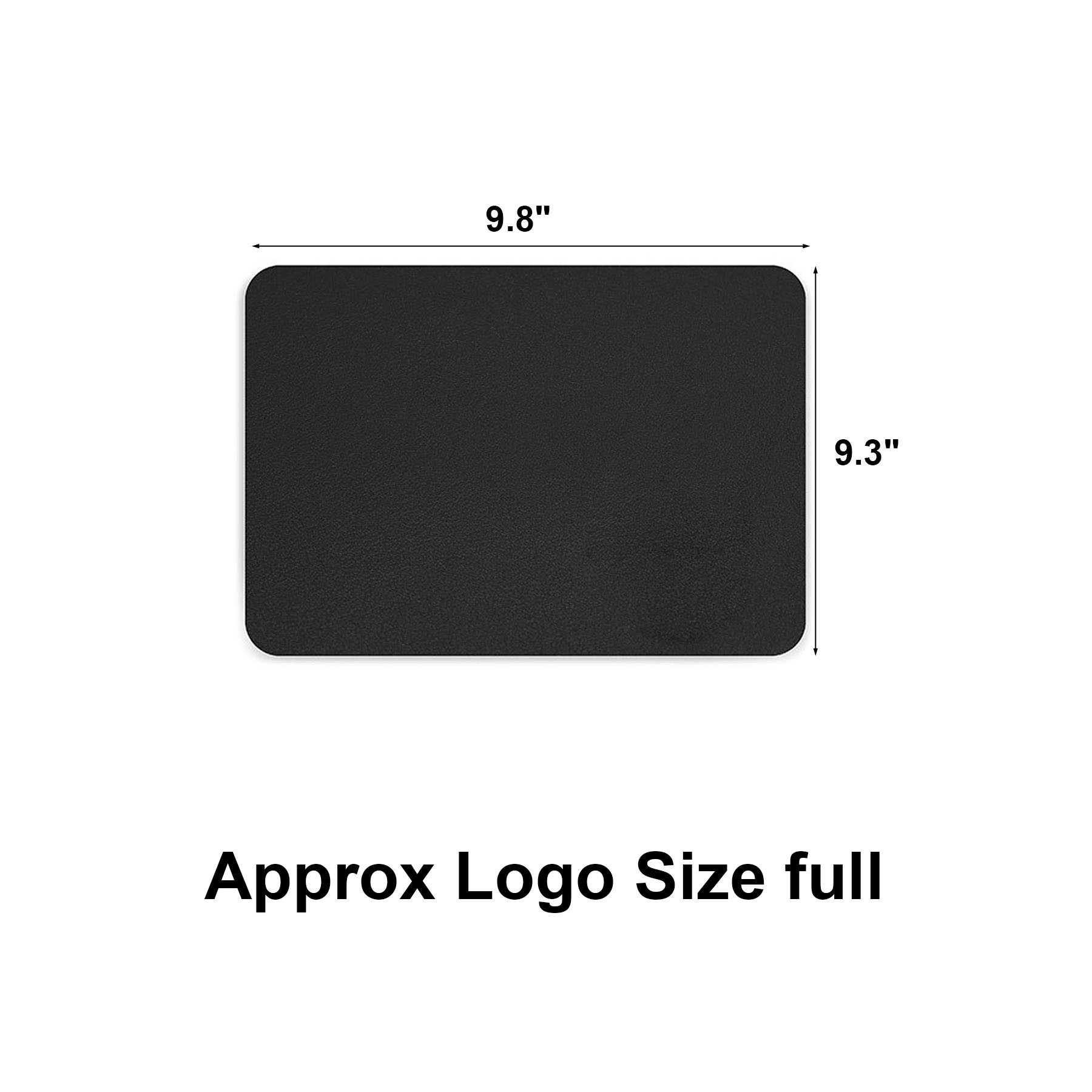 Leather Mouse Pad, custom desk accessory with logo imprint 2