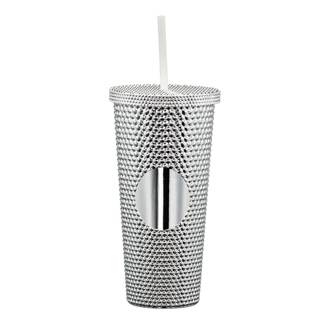 Crenshaw Textured Tumbler w/ Straw - 21oz 5