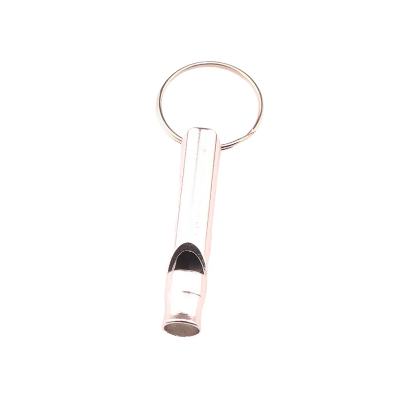 Outdoor Aluminum Whistle Key Chain 10