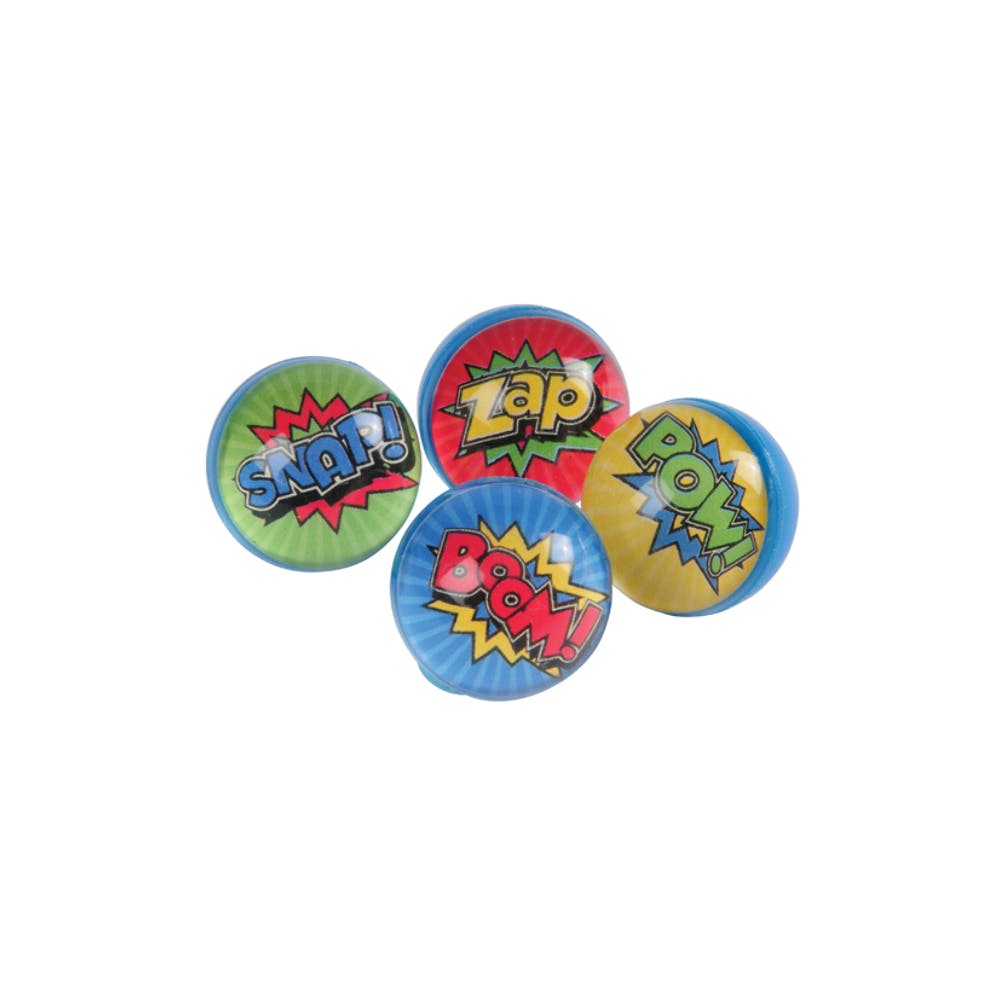 Superhero Bouncy Balls - Assorted 2