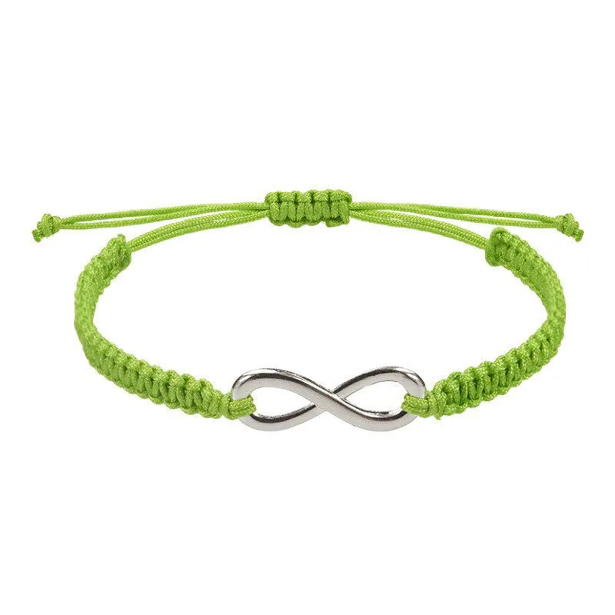 Woven Wristband with Stainless Steel Accent 4