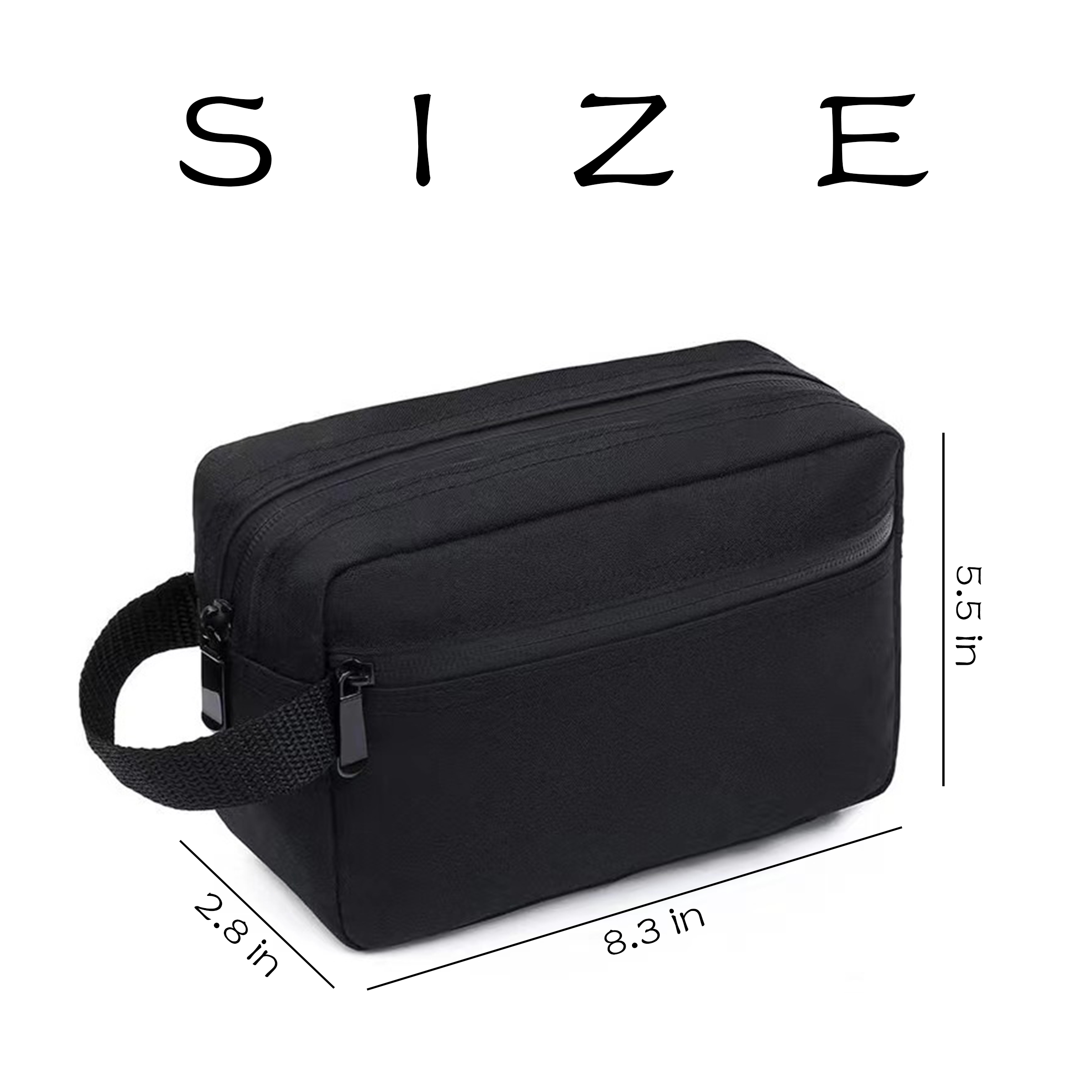 Polyester Portable Makeup And Wash Bag 6