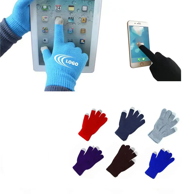 Multi-Color Touchscreen Winter Gloves 2