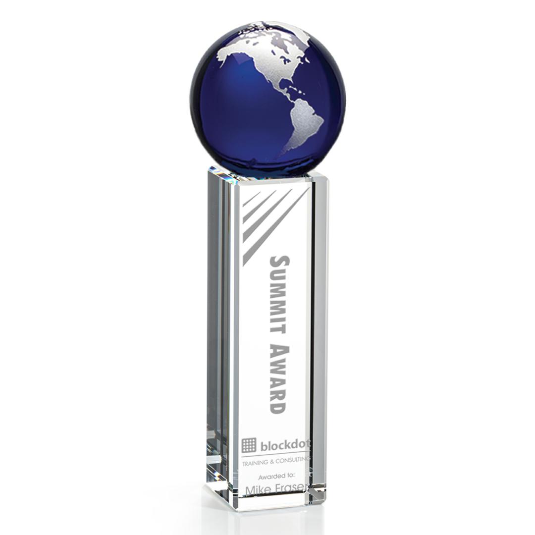 Luz Globe Award - Blue/Silver 7