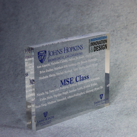 Acrylic Block 11